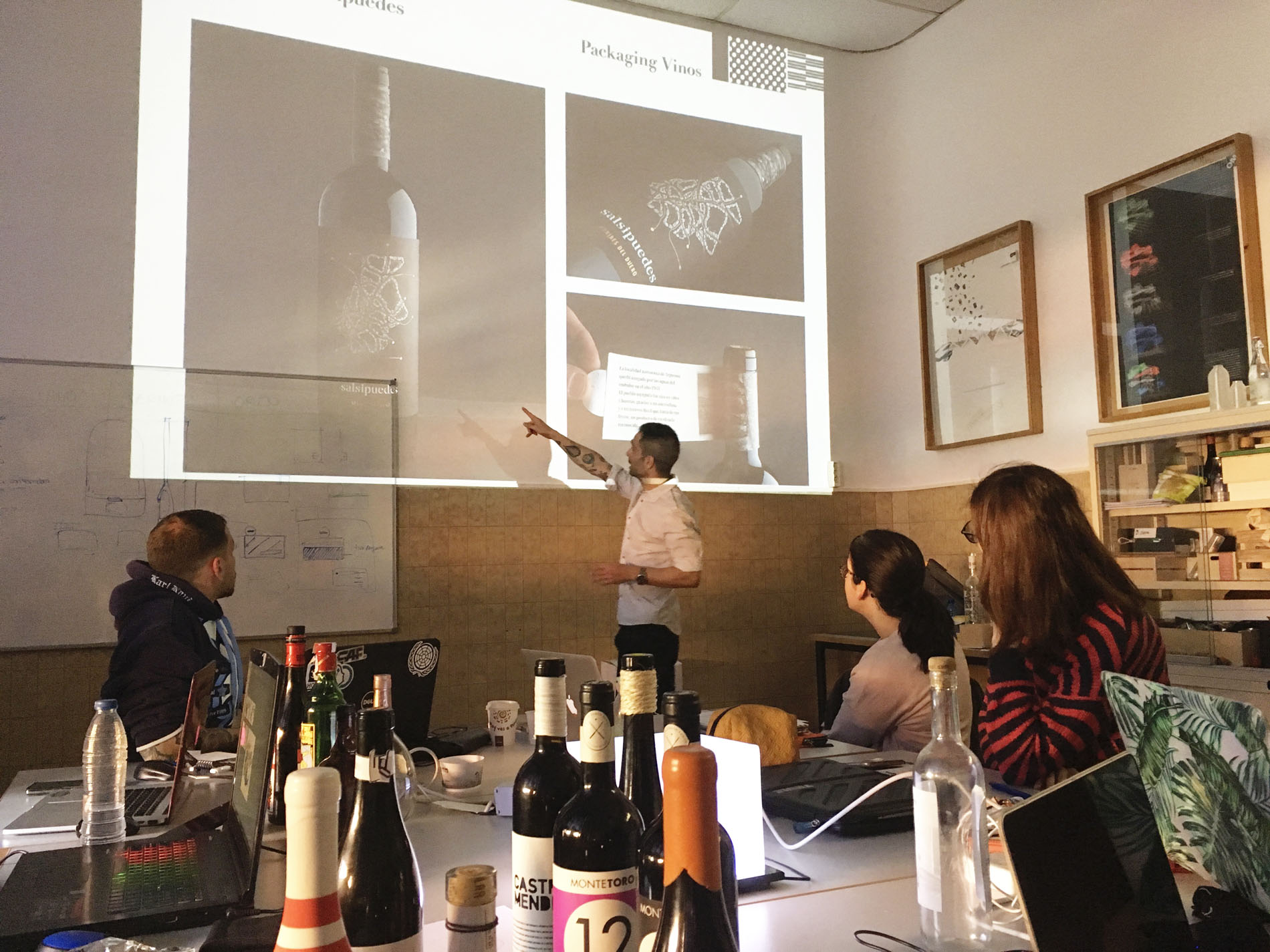 Javier Garduño en el Máster de Packaging